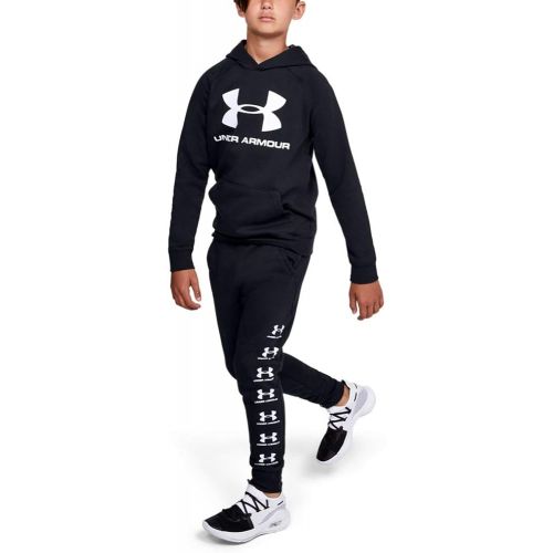 언더아머 Under Armour boys Rival Logo Hoodie