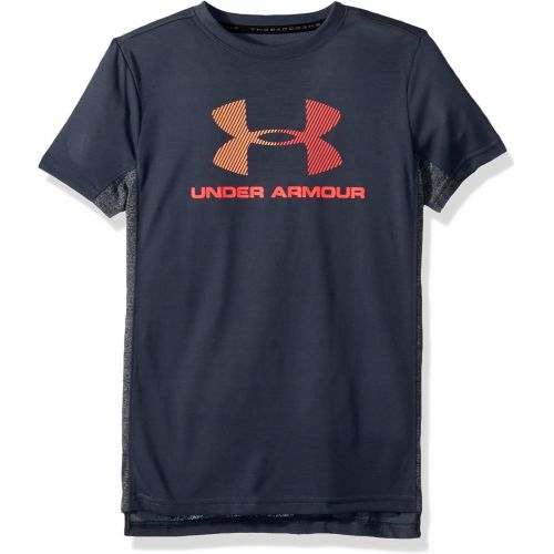 언더아머 Under Armour Boys Threadborne tech Short Sleeve