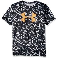 Under Armour Boys Tech Big Logo Printed T-Shirt Short Sleeve