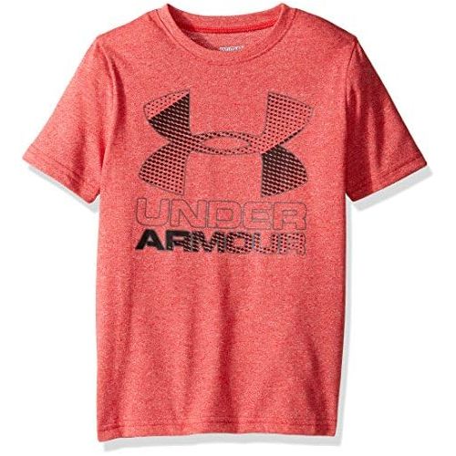 언더아머 Under Armour Boys Hybrid Big Logo T-Shirt