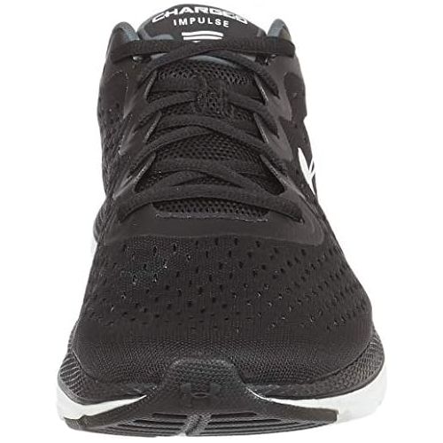 언더아머 Under Armour Mens Charged Impulse Running Shoe, Black (003)/Black, 12