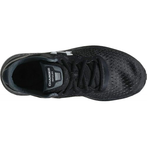 언더아머 Under Armour Mens Charged Impulse Running Shoe, Black (003)/Black, 12