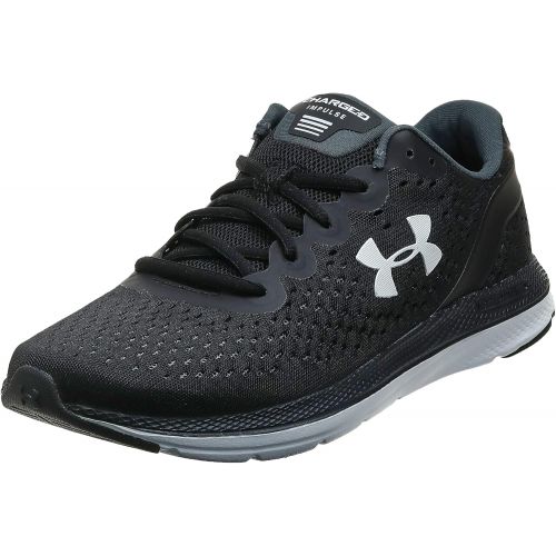 언더아머 Under Armour Mens Charged Impulse Running Shoe, Black (003)/Black, 12