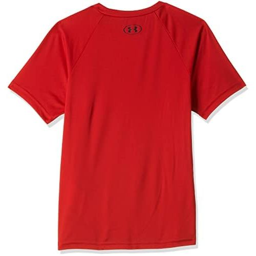 언더아머 Under Armour Boys Tech Big Logo Short Sleeve Gym T-Shirt