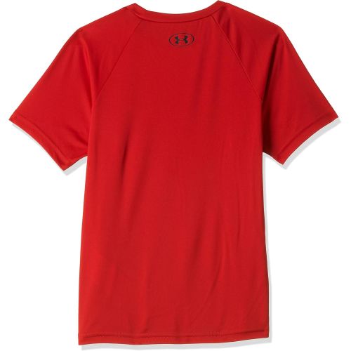 언더아머 Under Armour Boys Tech Big Logo Short Sleeve Gym T-Shirt