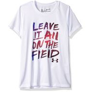 Under Armour Girls Girls Leave It on The Field Short Sleeve Tee