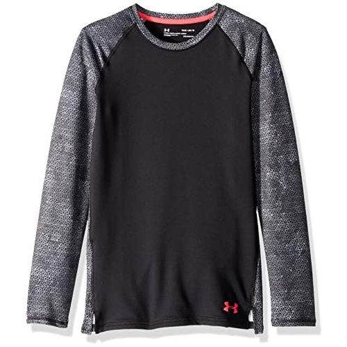 언더아머 Under Armour Girls Novelty ColdGear Crew