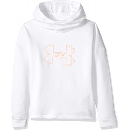 언더아머 Under Armour Womens Rival Fleece Big Logo Hoodie