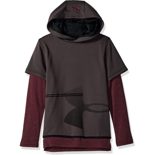 언더아머 Under Armour boys Under Armour Boys Armour Fleece 1.5 Layered Hoodie