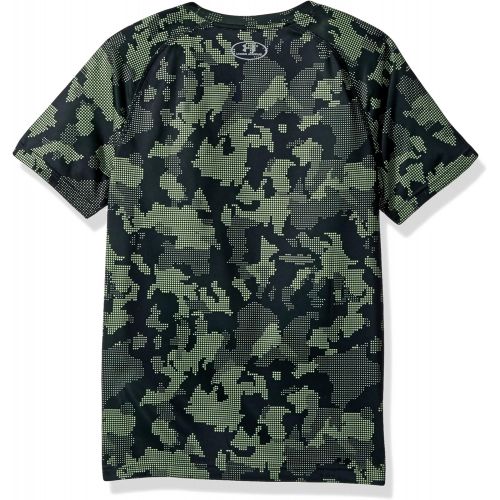 언더아머 Under Armour Boys Big Logo Printed T-Shirt