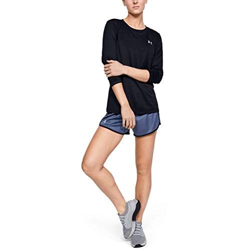 언더아머 Under Armour Under Armor Womens Tech Crew Long Sleeve