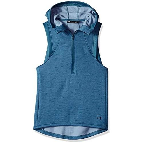 언더아머 Under Armour Under Armour Womens Synthetic Fleece Vest Hoodie