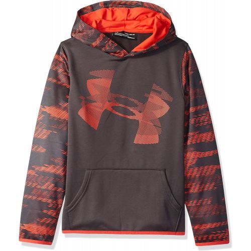 언더아머 Under Armour Boys Armour Fleece Sleeve Hoodie