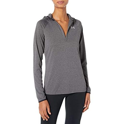 언더아머 Under Armour Womens Tech Long Sleeve Hooded Henley