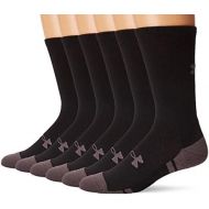 Under Armour unisex-adult Resistor 3.0 Crew Socks, 6-pairs