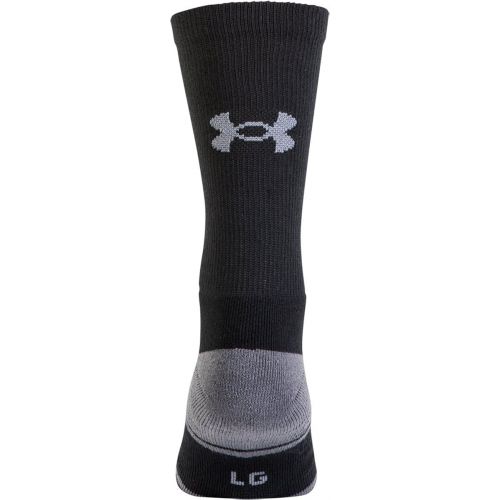 언더아머 Under Armour unisex-adult Resistor 3.0 Crew Socks, 6-pairs