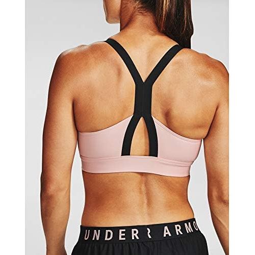 언더아머 Under Armour Womens Armour Mid-Impact Keyhole Graphic Sports Bra