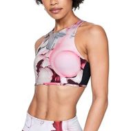 Under Armour Womens Breathelux Carved Rib Print Sports Bra