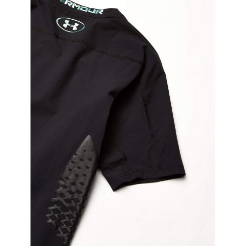 언더아머 Under Armour Mens Heatgear Zone Compression Short Sleeve