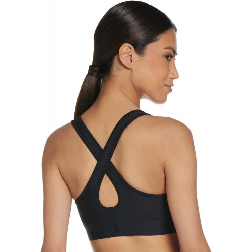 언더아머 Under Armour Womens HeatGear Armour Mid Impact Crossback Sports Bra