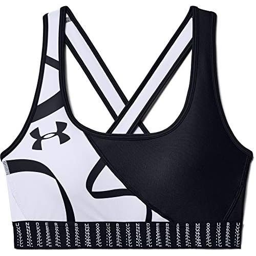 언더아머 Under Armour Womens Armour Mid Crossback Novelty Sports Bra