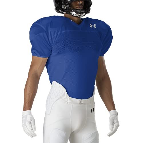 언더아머 Under Armour Youth Practice Jersey-Royal,YSM