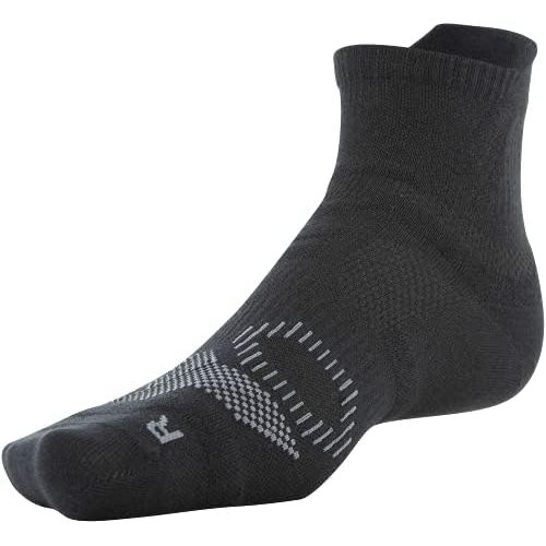 언더아머 Under Armour Adult Rush Quarter Socks, 1-Pair