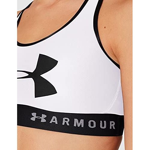 언더아머 Under Armour Womens Mid Keyhole Graphic Bra