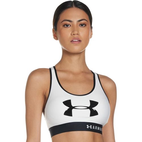 언더아머 Under Armour Womens Mid Keyhole Graphic Bra