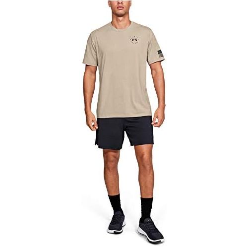 언더아머 Under Armour Mens Freedom Flag T-Shirt