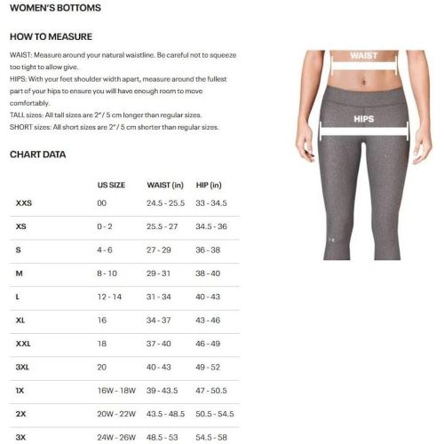 언더아머 Under Armour Womens HeatGear High Waisted Pocketed Leggings