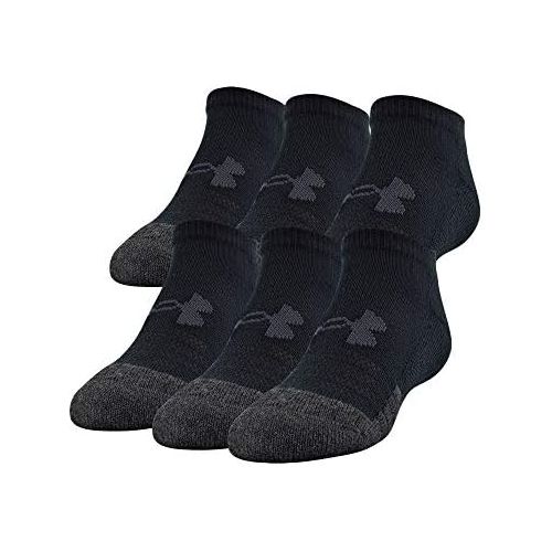 언더아머 Under Armour Youth Performance Tech No Show Socks, Multipairs