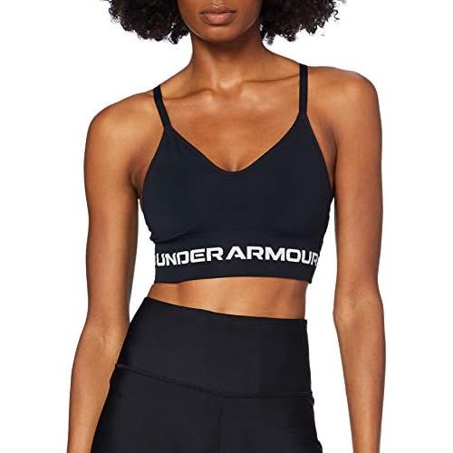 언더아머 Under Armour Womens Seamless Low Impact Long Bra