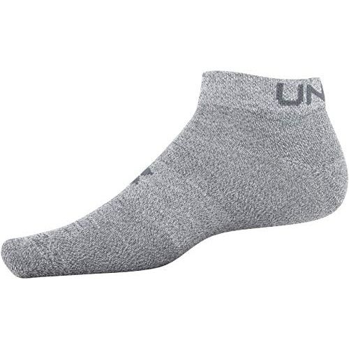 언더아머 Under Armour Mens Essential Lite Low Cut Socks, 6-Pairs