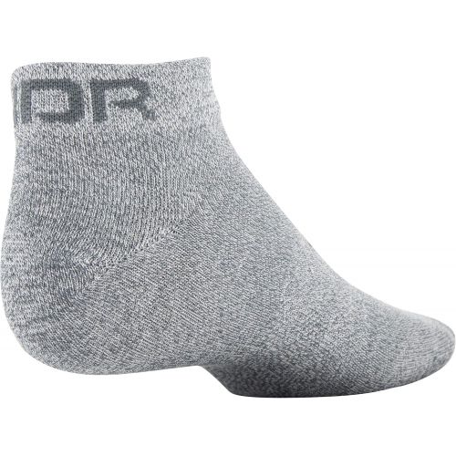 언더아머 Under Armour Mens Essential Lite Low Cut Socks, 6-Pairs