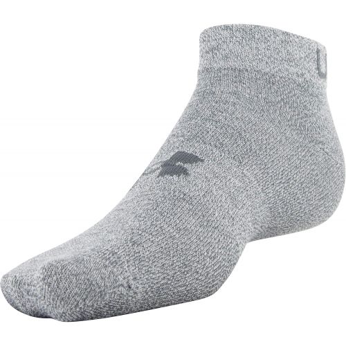 언더아머 Under Armour Mens Essential Lite Low Cut Socks, 6-Pairs