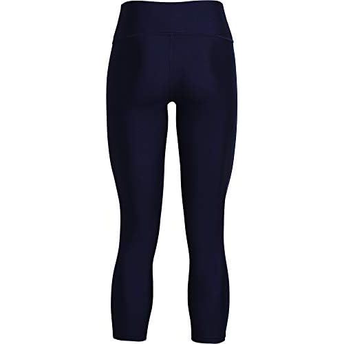 언더아머 Under Armour Womens HeatGear Taped No-Slip Waistband Ankle Leggings