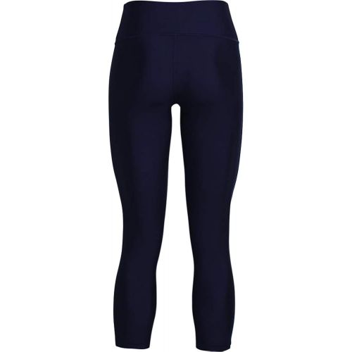 언더아머 Under Armour Womens HeatGear Taped No-Slip Waistband Ankle Leggings