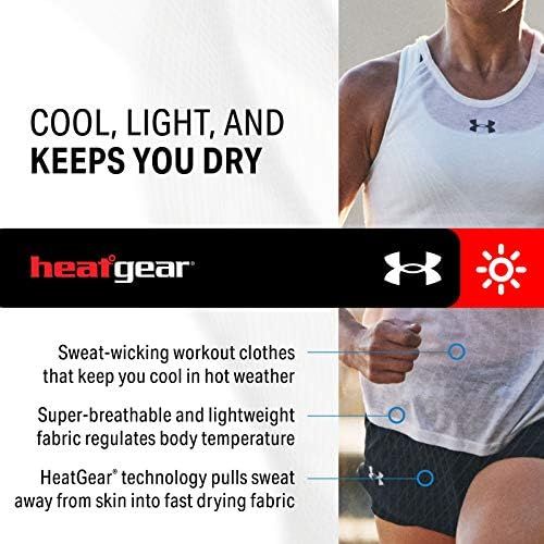 언더아머 Under Armour Womens HeatGear high Waisted?Ankle Crop Leggings