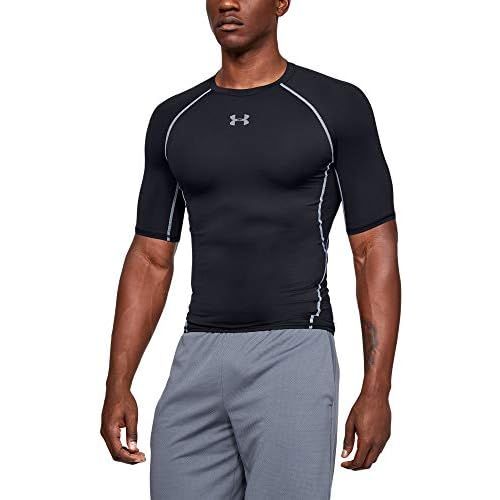 언더아머 Under Armour Mens HeatGear Armour Short Sleeve Compression T-Shirt