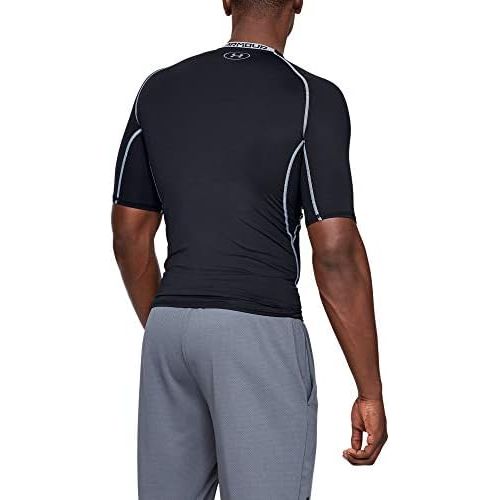 언더아머 Under Armour Mens HeatGear Armour Short Sleeve Compression T-Shirt