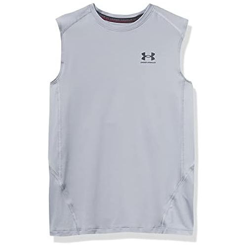 언더아머 Under Armour Boys HeatGear Sleeveless T-Shirt