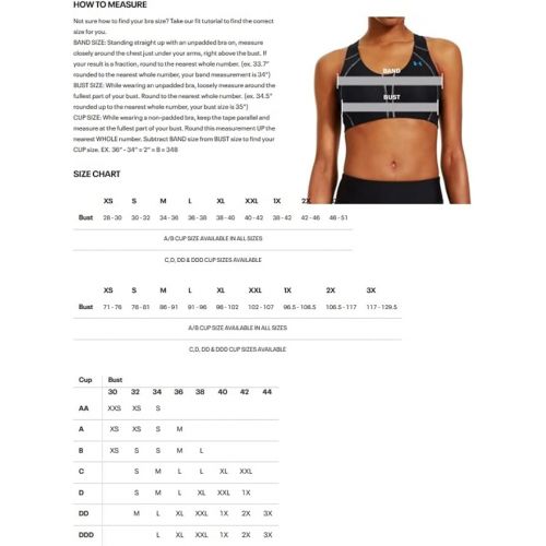 언더아머 Under Armour Womens UA Infinity High Sports Bra