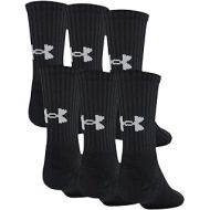 Under Armour Youth Cotton Crew Socks, Multipairs