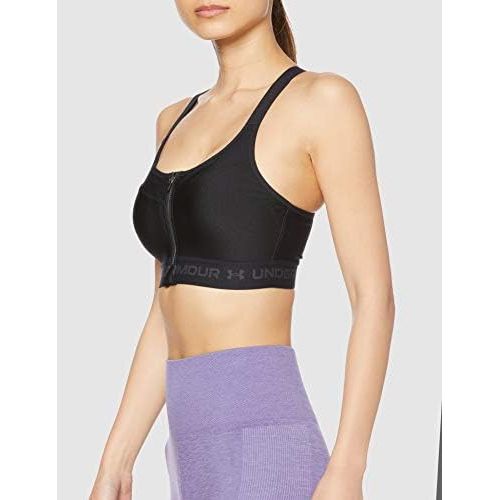 언더아머 Under Armour Womens Armour High Crossback Zip Bra