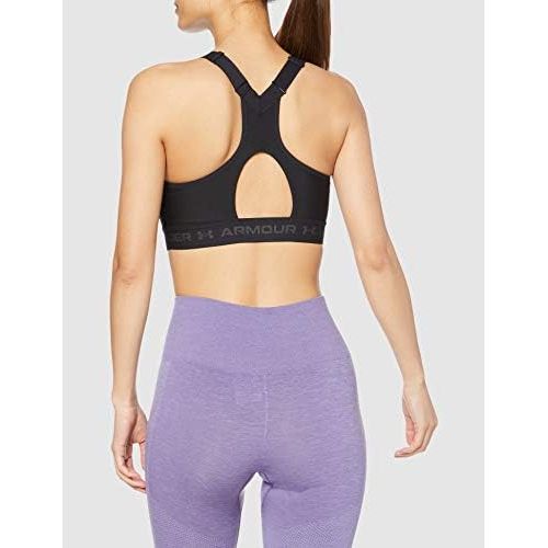 언더아머 Under Armour Womens Armour High Crossback Zip Bra