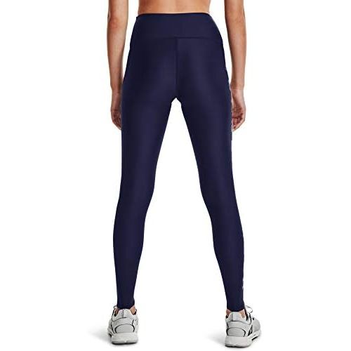 언더아머 Under Armour Womens HeatGear Branded No-Slip Waistband Leggings