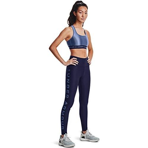 언더아머 Under Armour Womens HeatGear Branded No-Slip Waistband Leggings