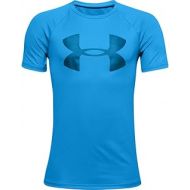 Under Armour Boys Tech Big Logo Short Sleeve Gym T-Shirt