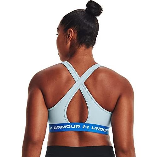 언더아머 Under Armour Women’s Crossback Mid Impact Sports Bra